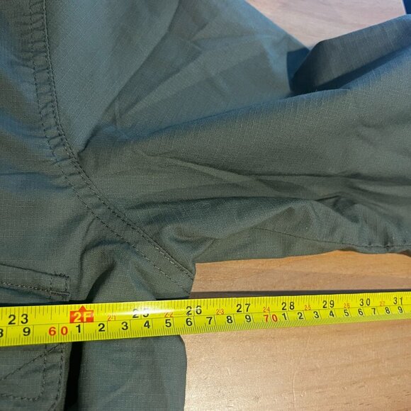 Prana Palisades Ripstop Womens Jacket MEDIUM in Rye Green UPF 50+ - Picture 11 of 12